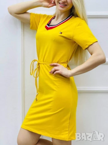 Дамска рокля на едро tommy hilfiger, снимка 2 - Рокли - 51149214