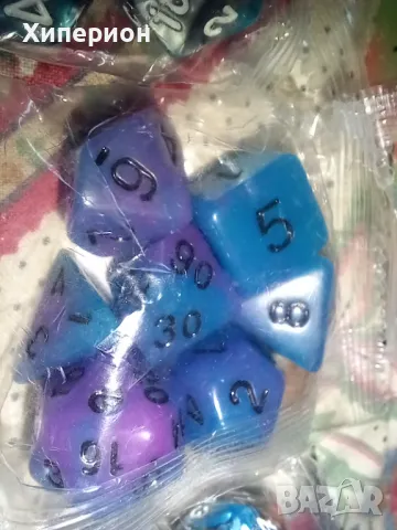 Комплект зарове за D&D, снимка 5 - Настолни игри - 30169040