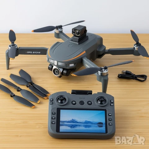 Професионален 4K дрон с интелигентно управление и GPS S28