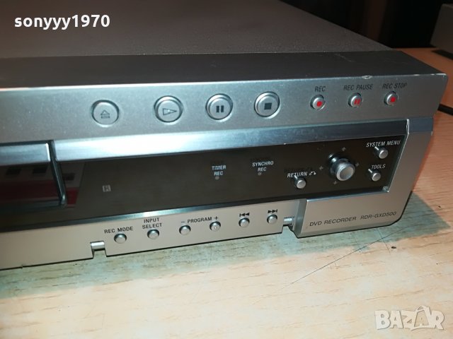 sony rdr-gxd500 dvd recorder-made in japan, снимка 8 - Ресийвъри, усилватели, смесителни пултове - 29086493