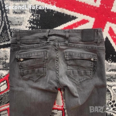 Дамски черни дънки G-Star Raw слим размер 27 еластични , снимка 8 - Дънки - 53958902