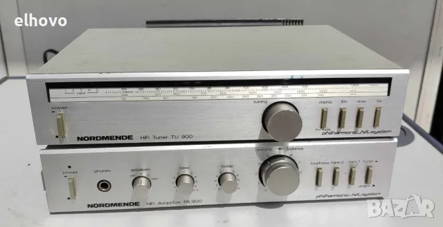 Стерео усилвател и тунер Nordmende PA 900, TU 900