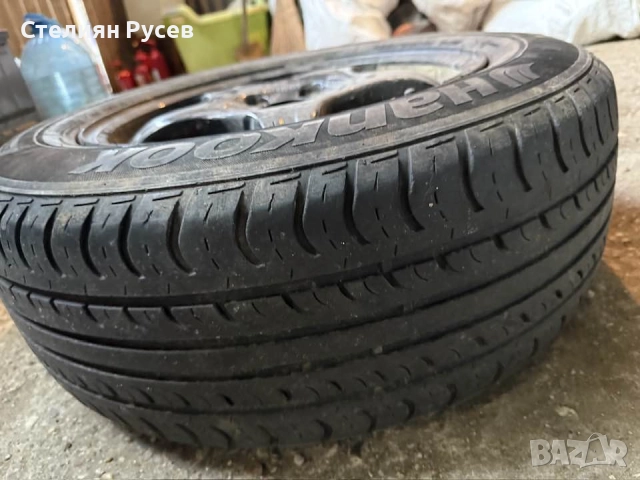 1 патерица / резервна джанта за mercedes w220 S class 5 x 112 / 16 цола с гума 225 60 16 -цена 60лв , снимка 5 - Гуми и джанти - 51838103