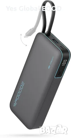 CUKTECH външна батерия 20000 mAh 45W с USB-C кабел
