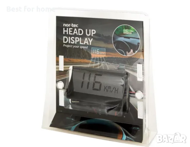 Head-up дисплей за скорост, 9x4см, комплект с USB-C кабел 2м, авто, снимка 2 - Аксесоари и консумативи - 55937715