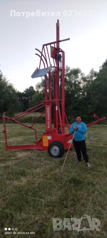 Машина / асансьор / за товарене на бали , снимка 3 - Селскостопанска техника - 54251086