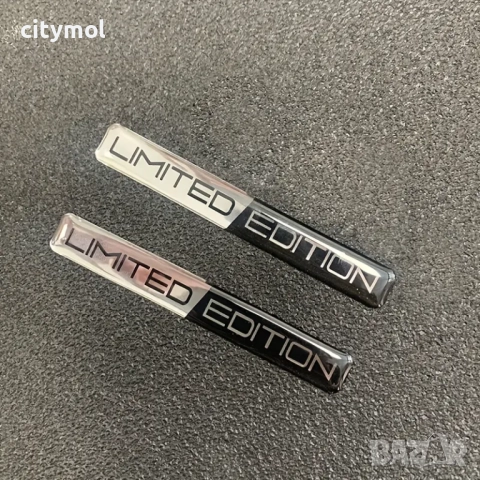 Емблема Limited Edition, за автомобили, мотори и др, снимка 3 - Аксесоари и консумативи - 51607303