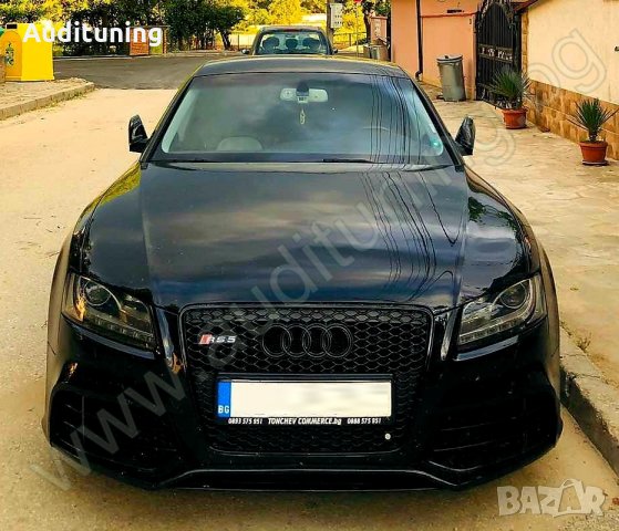 Предна броня за Ауди Audi A5-RS5 2007 2008 2009 2010 2011, снимка 3 - Тунинг - 32040362