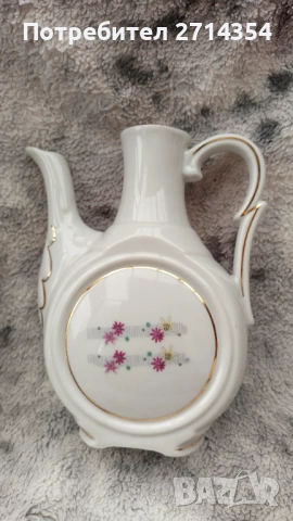 Порцеланова кана, снимка 3 - Други ценни предмети - 52341566