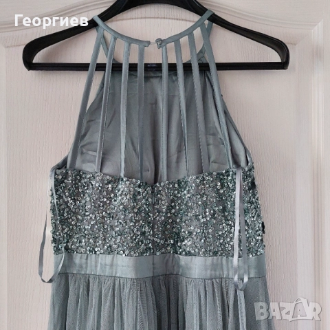 Официална рокля с тюл с дефект, снимка 3 - Рокли - 51627317