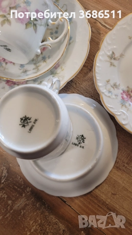 Два тройни сета на Louis XIV, снимка 2 - Антикварни и старинни предмети - 52162455