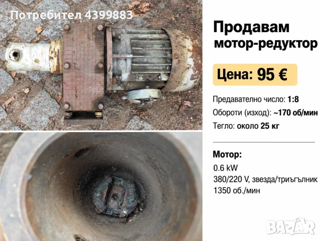 редуктори, мотор-редуктор, редуктор, снимка 16 - Резервни части за машини - 56484101