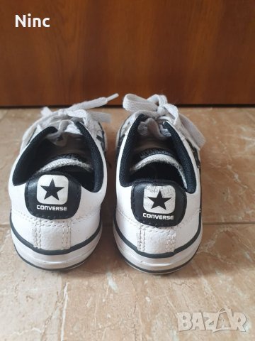 Детски кожени гуменки Converse 27, снимка 3 - Детски гуменки - 29247085