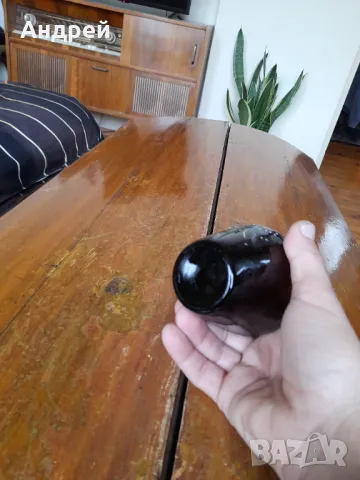 Стара стъклена ваза #14, снимка 4 - Вази - 48305405