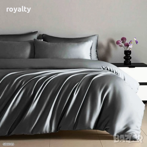 Луксозен комплект от висококачествен памучен сатен, снимка 8 - Спално бельо - 52212809