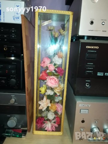 цвете 41см внос франция 1610231351, снимка 10 - Антикварни и старинни предмети - 42593728