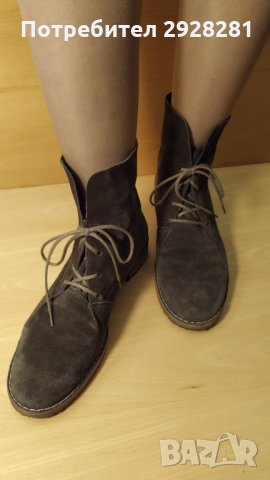 Paul Green Munchen дамски обувки естествен велур