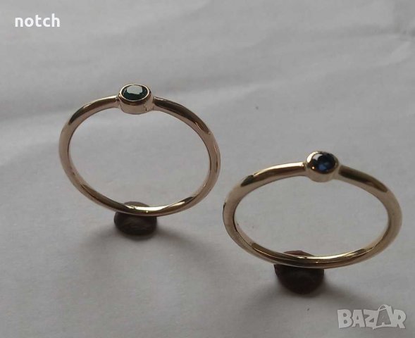 Златни пръстени, снимка 2 - Пръстени - 31760501