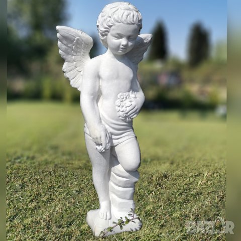 Бетонови изделия за дома и градината. Статуя на ангел. Кашпа. Фонтан. Разнообразие от цветове, снимка 7 - Градински мебели, декорация  - 31406977
