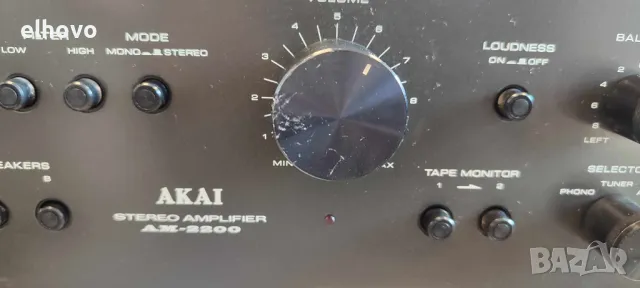 Стерео усилвател AKAI  AM-2200, снимка 4 - Аудиосистеми - 49189770