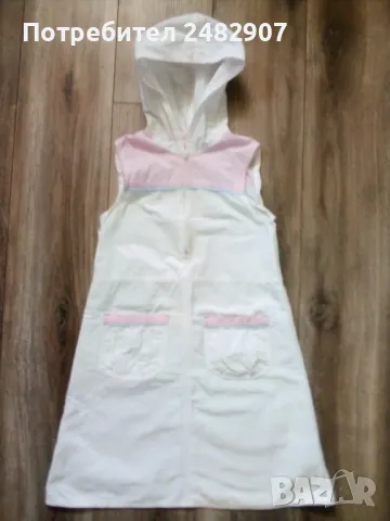 Детска рокля с качулка, снимка 4 - Детски рокли и поли - 49006804