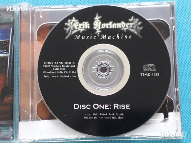 Erik Norlander – 2003 - Music Machine(2CD)(Prog Rock,Heavy Metal,Symphonic Rock), снимка 5 - CD дискове - 42257488