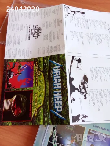 Uriah Heep 2 in 1 матрични дискове, снимка 4 - CD дискове - 56114935