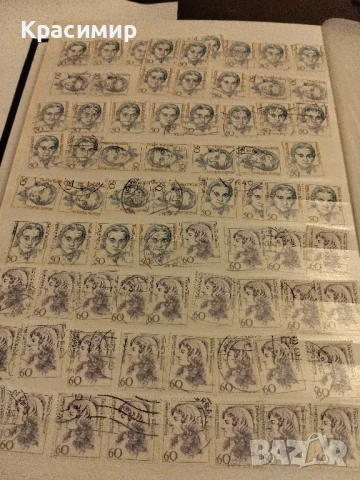 Пощенски марки Германия! 500- броя!, снимка 8 - Филателия - 51144268