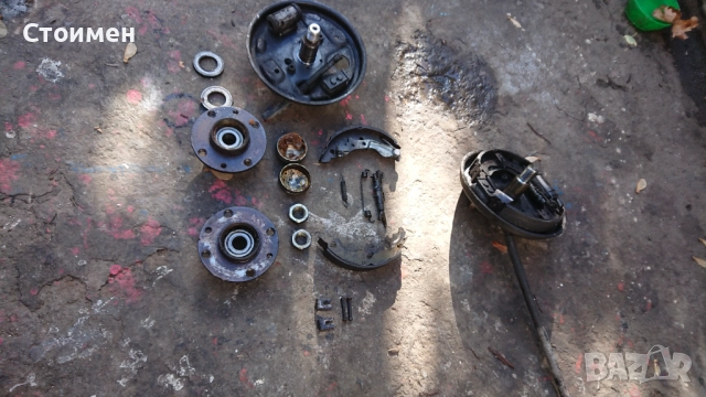 Задна главина фиат пунто , снимка 6 - Части - 51787944