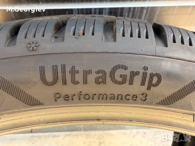 4бр.ВИСОКОСКОРОСТНИ ПОЧТИ НОВИ ЗИМНИ ГУМИ GOODYEAR ULTRAGRIP  255/35/21-7,3 mm DOT 16/24, снимка 7 - Гуми и джанти - 56097488