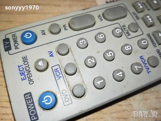 LG DVD/VCR REMOTE CONTRIL-ВНОС SWISS 0802241052, снимка 5 - Дистанционни - 44192290
