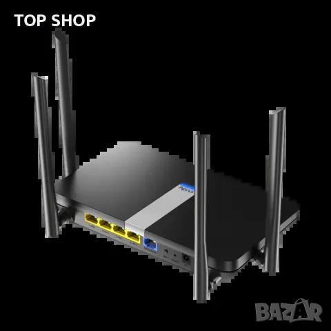 AX1800 Gigabit Mesh Wi-Fi 6 рутер, снимка 3 - Рутери - 48758648