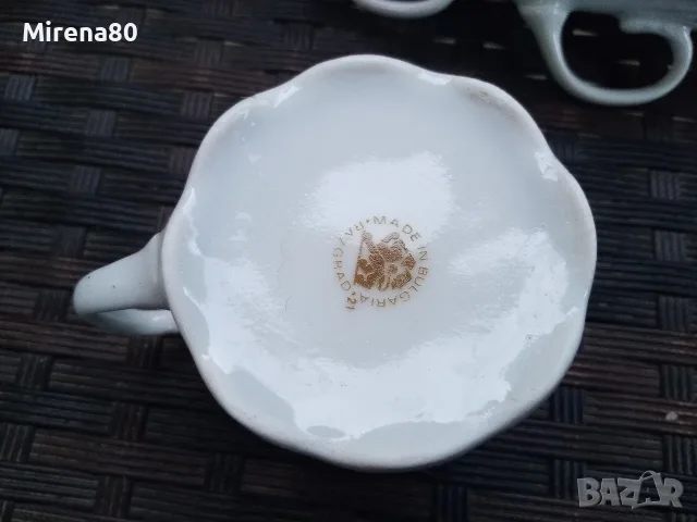 Български сервиз за кафе * Мащерка *, снимка 6 - Сервизи - 56060989
