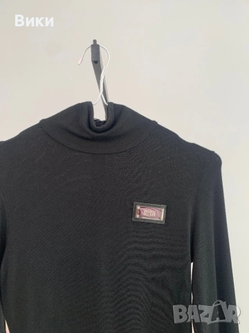 Alessa Алеса черно поло в размер S, снимка 5 - Блузи с дълъг ръкав и пуловери - 53018684