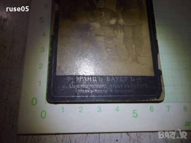 Снимка стара на трима военни, снимка 2 - Други ценни предмети - 31284536