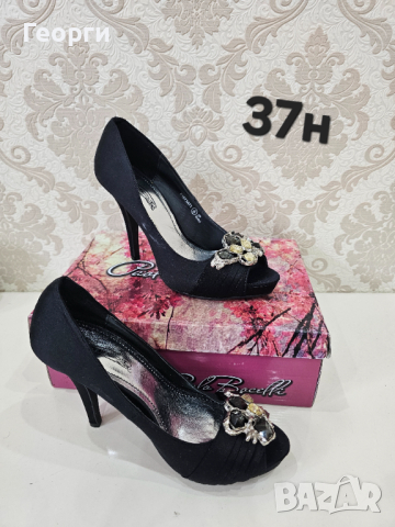 Дамски обувки, снимка 14 - Дамски обувки на ток - 44743343