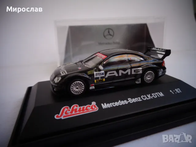1:87 H0 SCHUCO MERCEDES BENZ CLK КОЛИЧКА РАЛИ МОДЕЛ ИГРАЧКА, снимка 2 - Колекции - 47800555