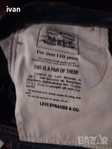 Мъжки дънки Levis , снимка 6 - Дънки - 38856272