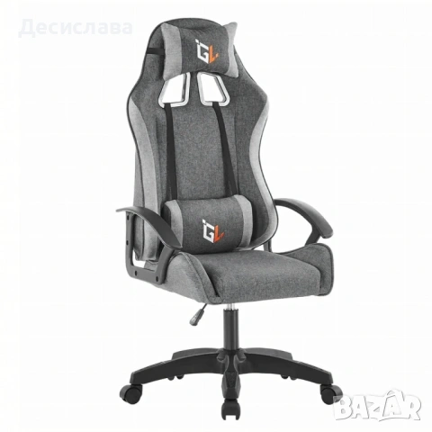 Ергономичен геймърски офис стол с лумбална и шийна опора – комфорт за игра и работа без умора, снимка 13 - Столове - 53050925