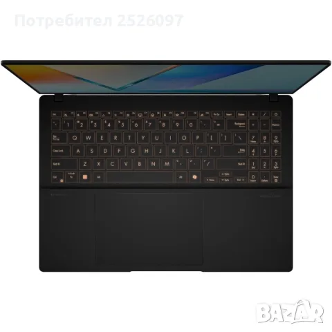 ASUS VivoBook S16 OLED/120Hz 3.2K/AI 9 365 24MB/24GB 7500 MHz/1TB/Гаранция, снимка 4 - Лаптопи за работа - 56139909