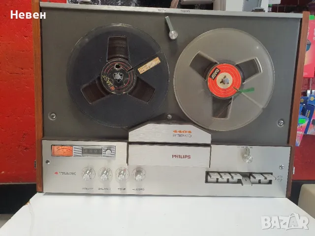 Ролков магнетофон  PHILIPS  4404, снимка 5 - Ресийвъри, усилватели, смесителни пултове - 48141998