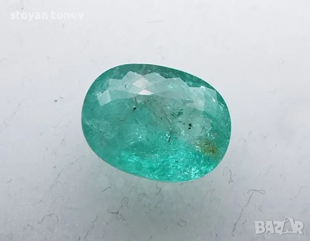 Хипнотизиращ Параиба турмалин в голям размер - 4.96кт.! Сертифициран! Нов!, снимка 6 - Бижутерийни комплекти - 44659464