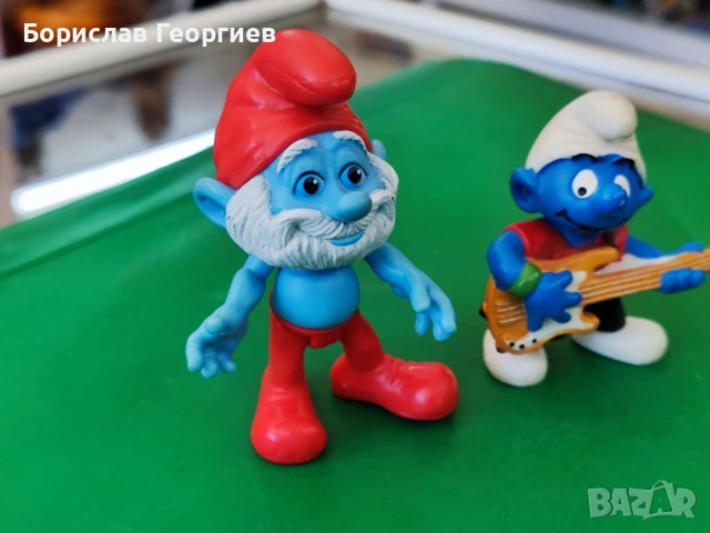 Две стари играчки на смърфовете , снимка 2 - Колекции - 50805043
