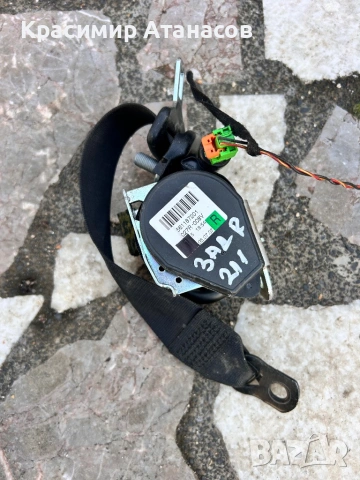 561187201. Предпазен колан заден десен за Мерцедес Е-класа W211 седан. 2007г