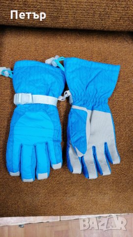 Продавам нови качествени сини мъжки четирислойни водоустойчиви ръкавици за ски, снимка 2 - Зимни спортове - 35610688