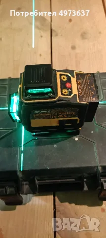360° Laser Level  SavSec, снимка 2 - Измервателни инструменти - 56441691