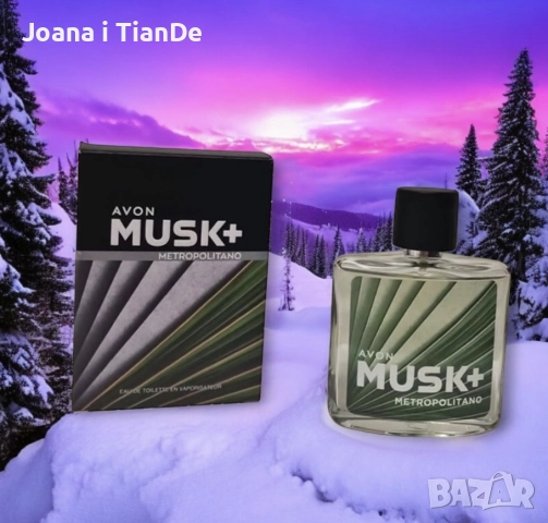 Musk Metropolitano, 75 ml Avon 