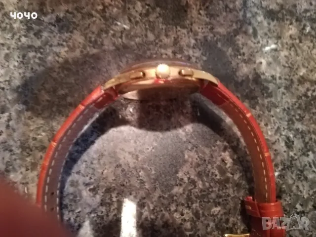 Breitling Cadette chronograph 18 kt 37mm-Venus188, снимка 3 - Мъжки - 47611770