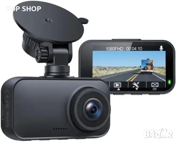 Нова 1080P HD Dash Cam Автомобилна Камера Нощно Виждане G-Сензор