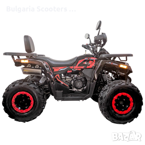 ATV на бензин 200 кубика Shark Motors - BLACK, снимка 2 - Мотоциклети и мототехника - 44776616